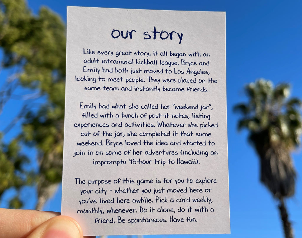 Impromptu Cards LA about us